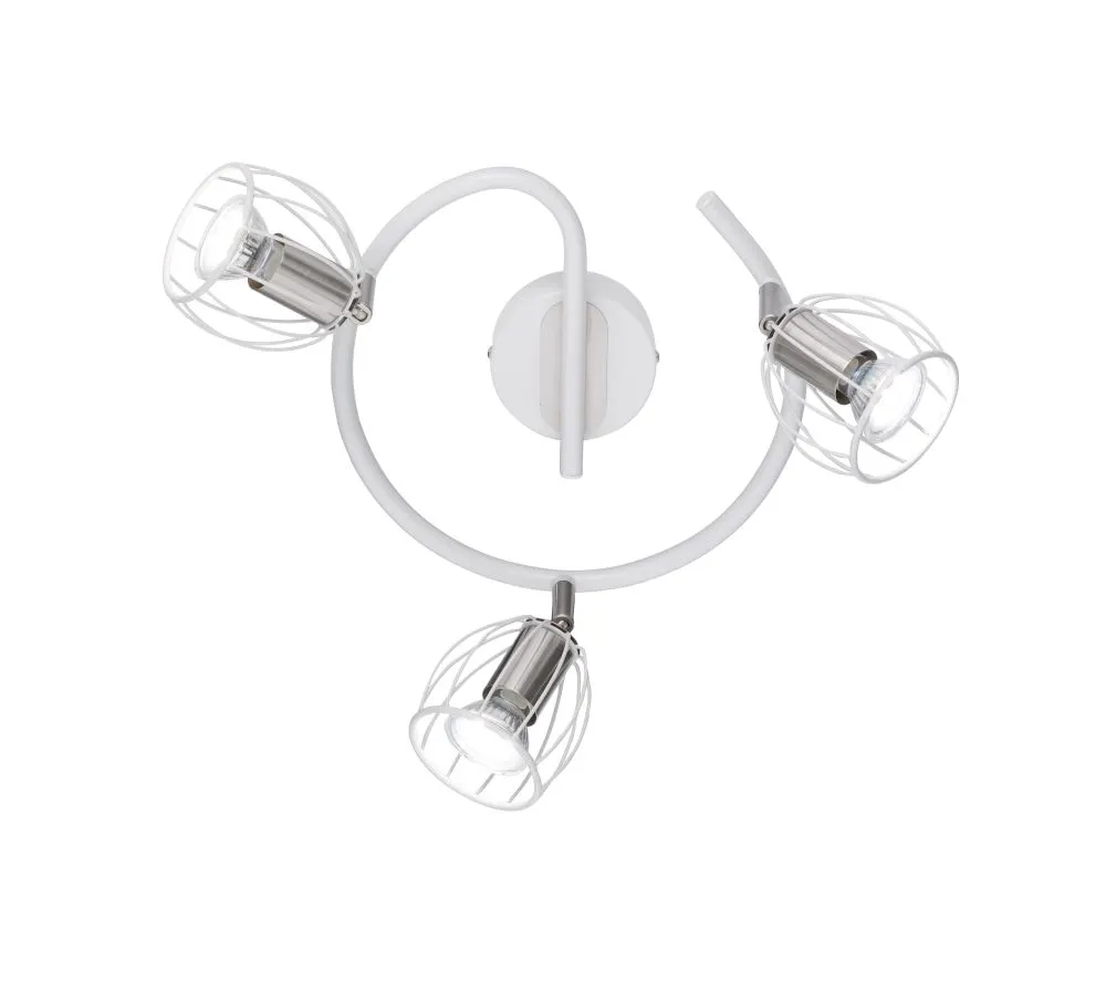 Trio EVIAN Mennyezeti lámpa matt fehér /Kifutó csak a kész...