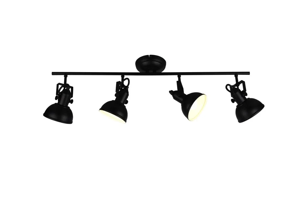 Trio GINA Mennyezeti lámpa matt fekete