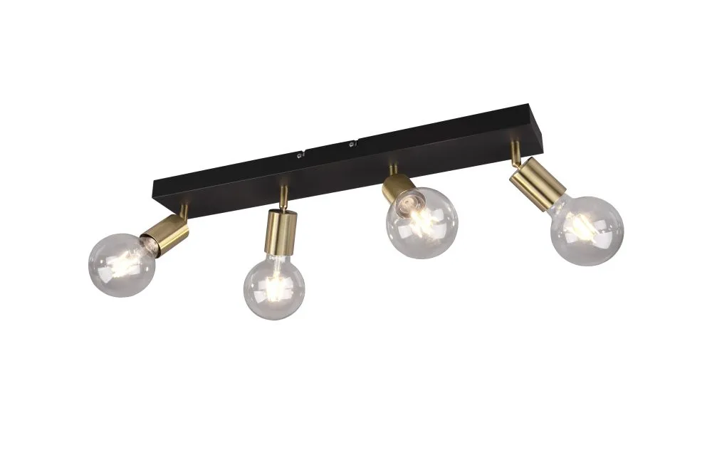 Trio Vannes Spot matt sárgaréz