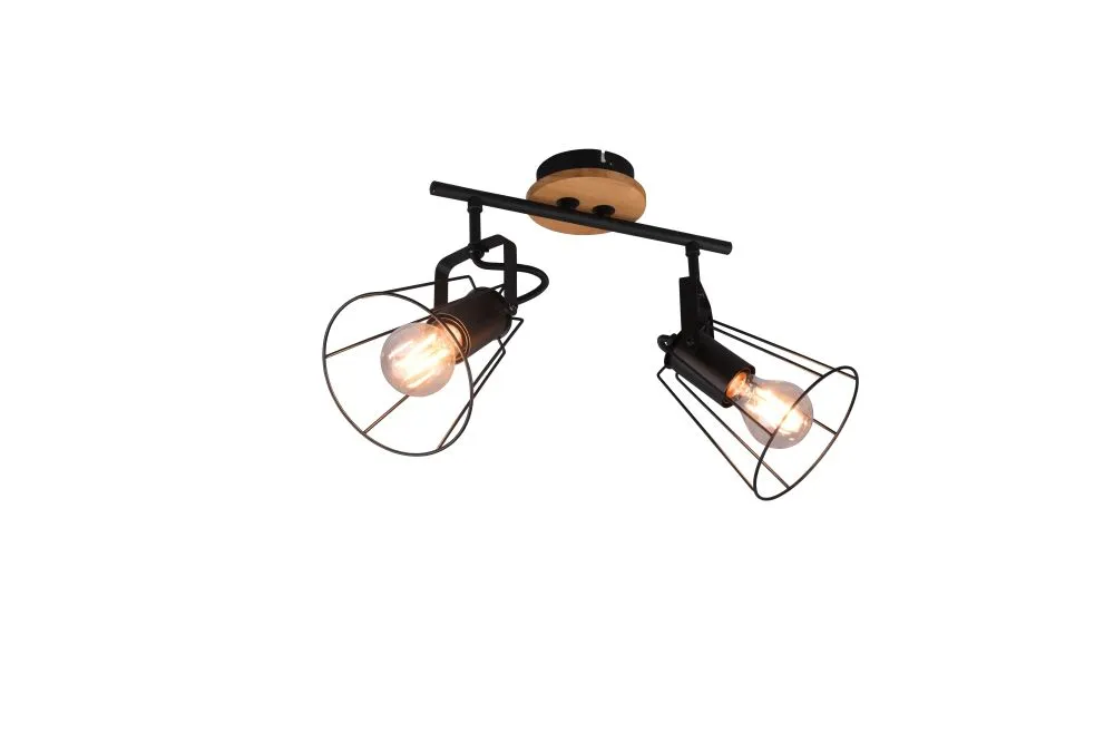 Trio Jaipur Spot matt fekete