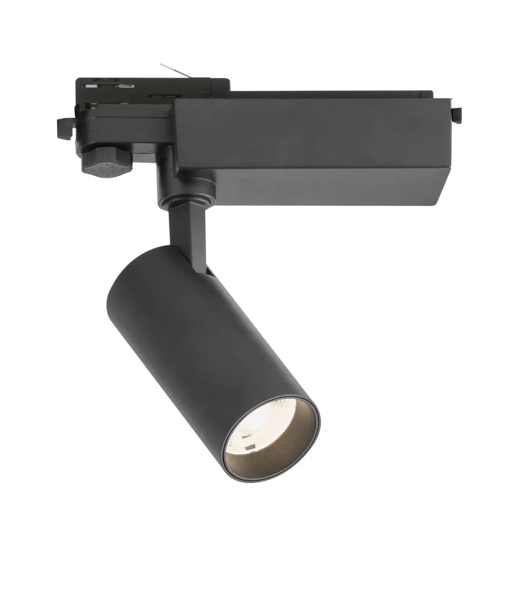 VIOKEF Track Spot Black 15W 3000K 15° Hercules