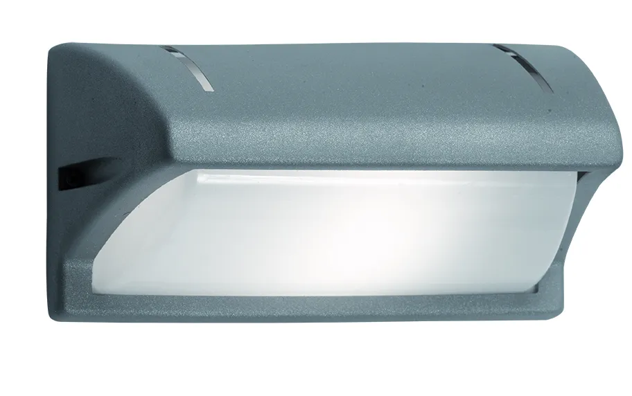 Viokef Patmos Kültéri fali lámpa E27 18W szürke