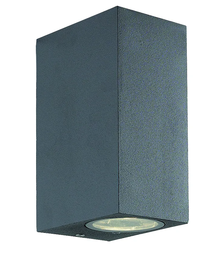 Viokef Tilos Kültéri fali lámpa GU10 2x35W szürke