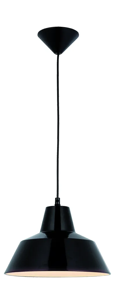 Viokef Glen Beltéri függeszték E27 70W fekete