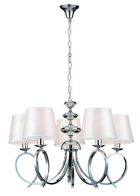 Viokef Lancia Beltéri függeszték E14 5x40W fehér