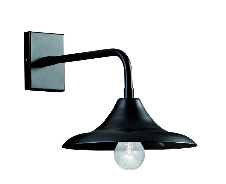 Viokef Malta Kültéri fali lámpa E27 40W fekete