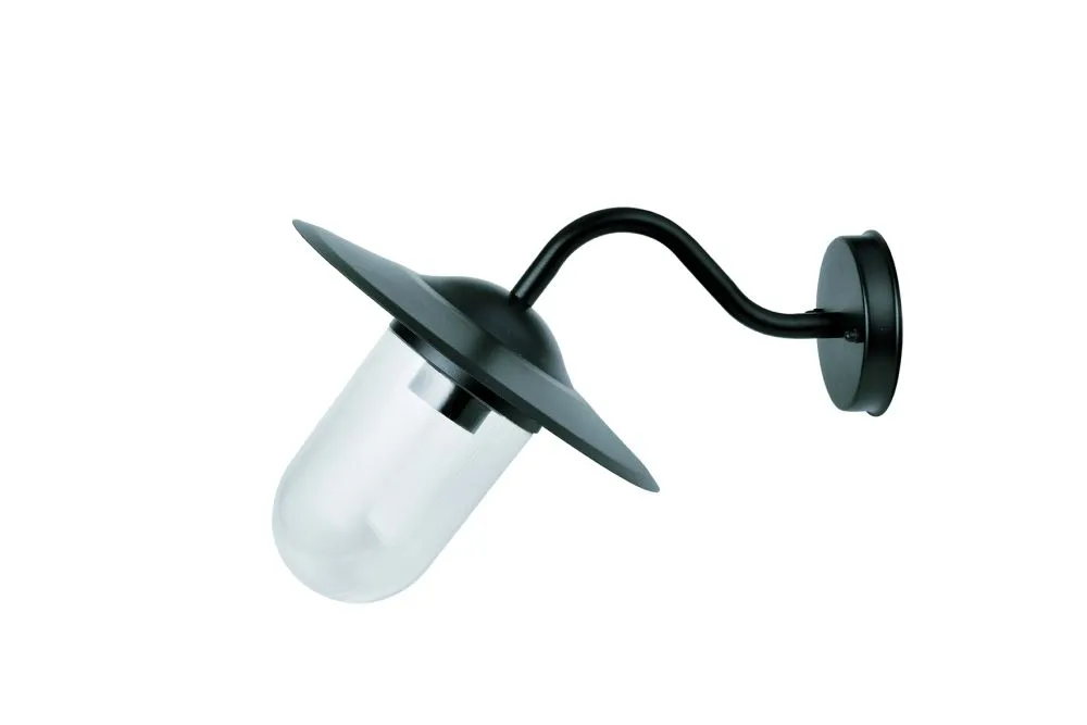 Viokef Campana Kültéri fali lámpa E27 60W fekete