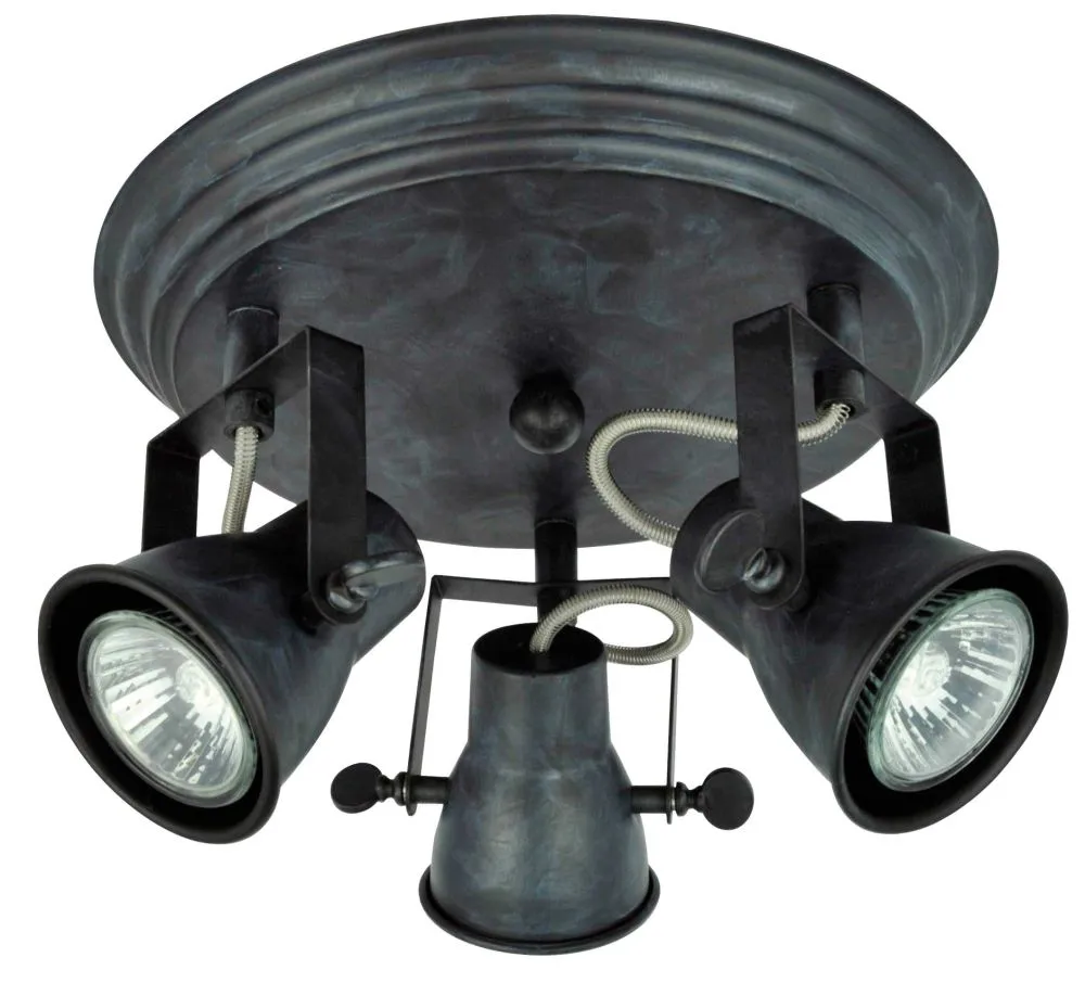 Viokef 3fényforrás Round Vintage