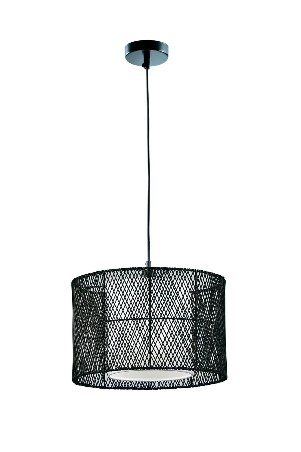 VIOKEF Grido Függeszték E27 60W fekete