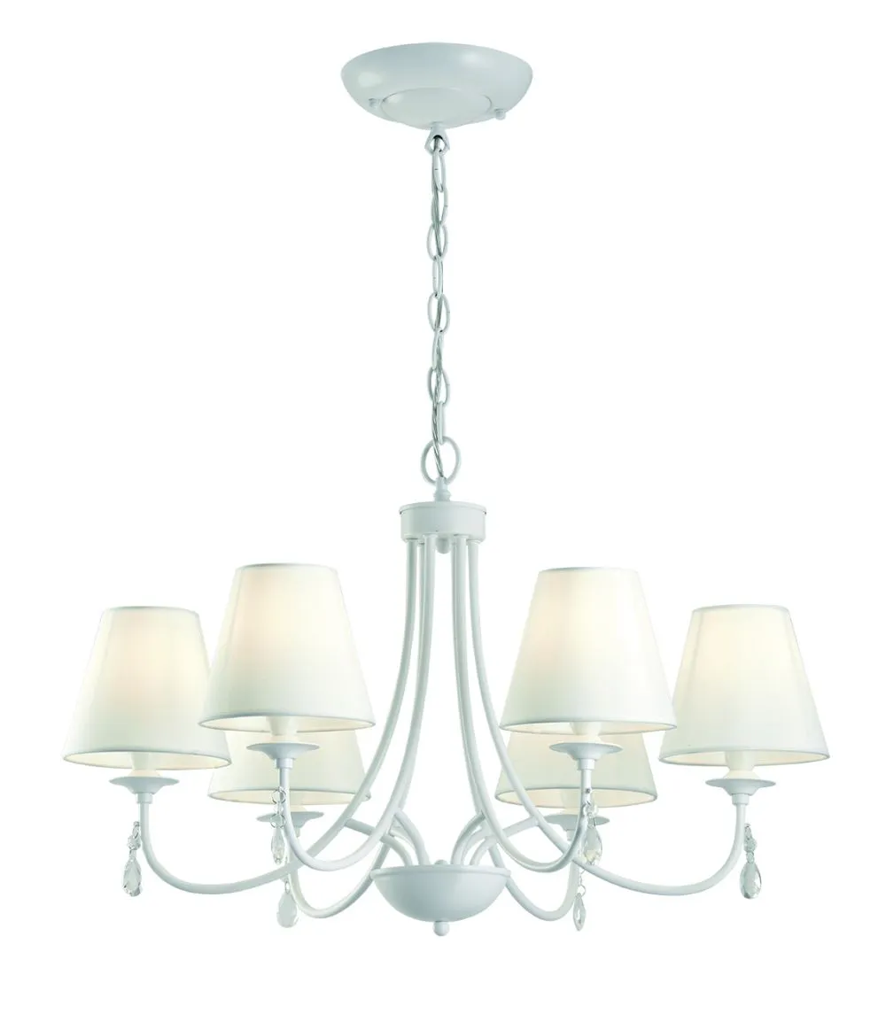 Viokef PATRICIA E14 6x42W fehér