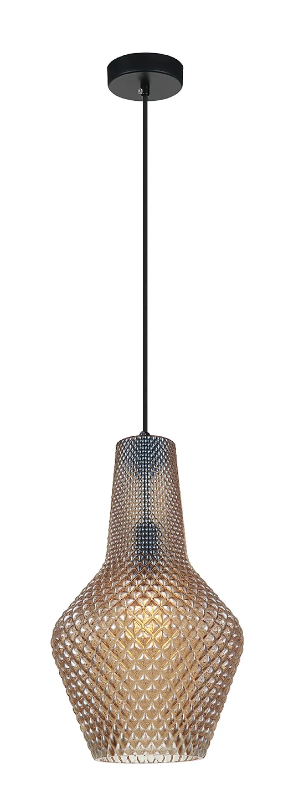 Viokef SOLETO Függeszték E27 40W borostyán