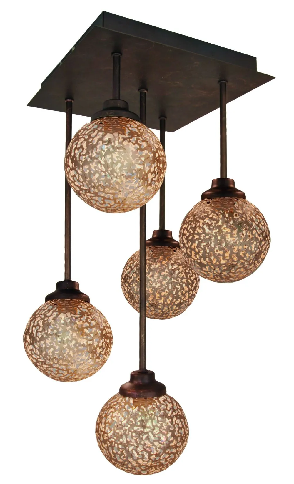 Viokef SISSY Beltéri mennyezeti lámpa G9 4x40W arany/barna...