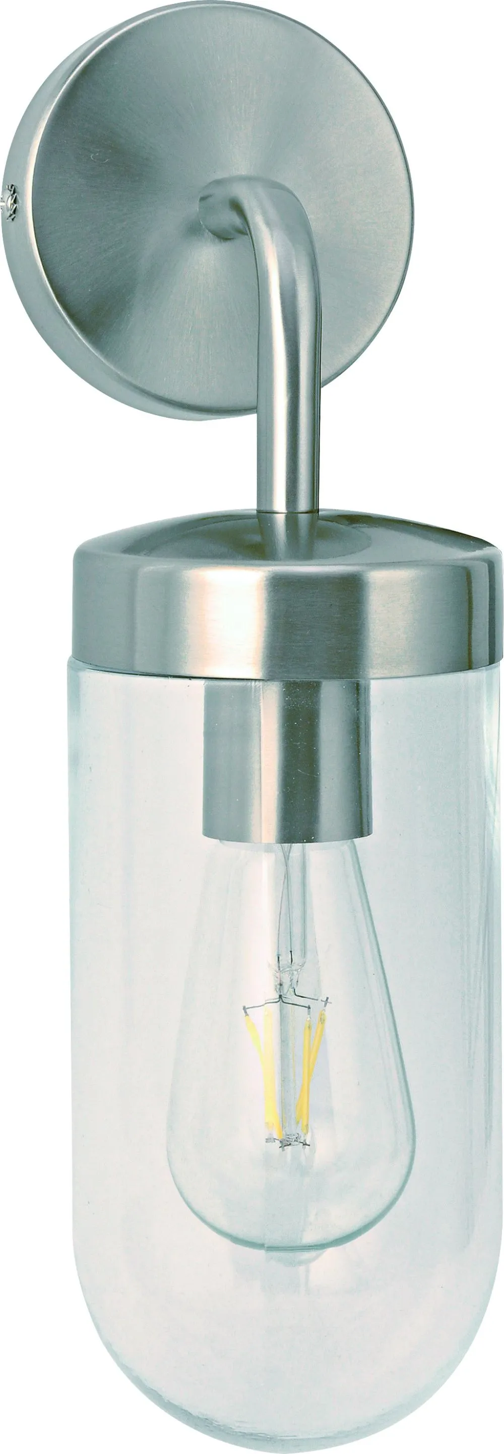 Viokef Napoli Kültéri fali lámpa E27 25W ezüst