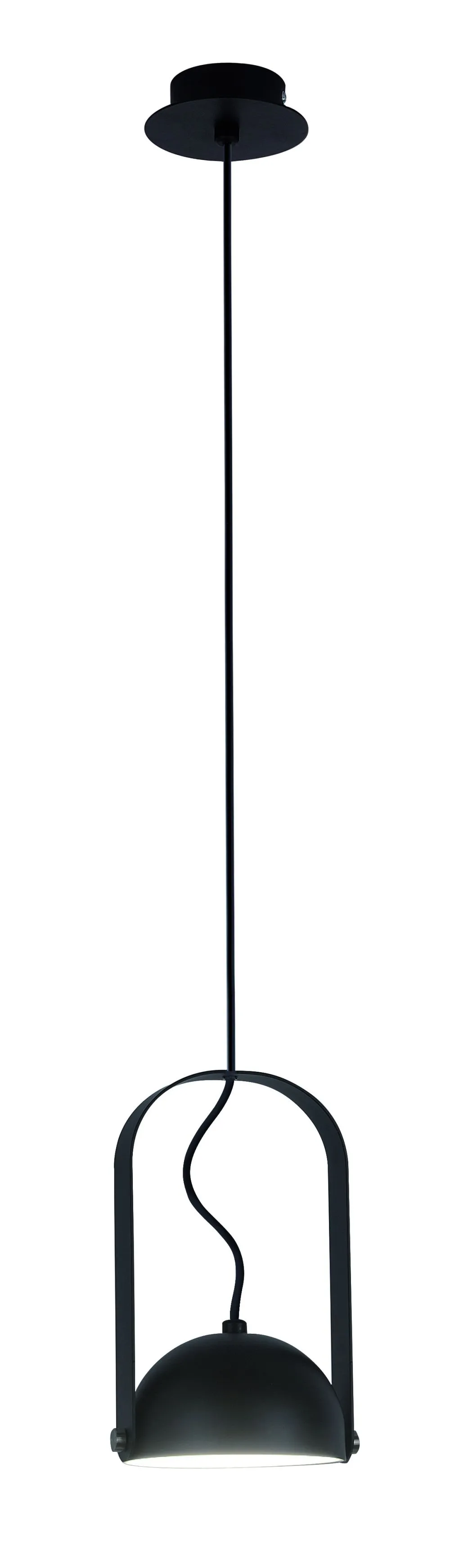 Viokef Hemi Függeszték LED 6W meleg fehér 540lm fekete