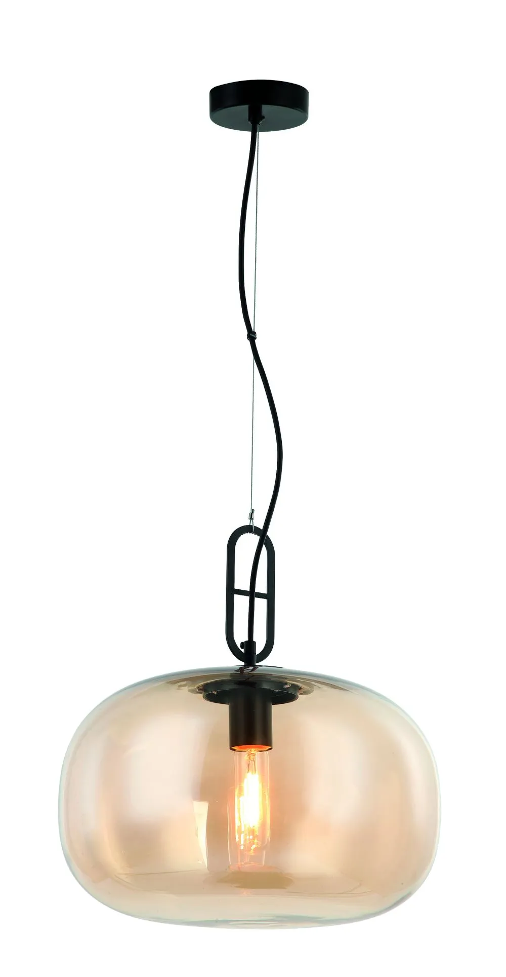 Viokef Retro Függeszték E27 40W fekete