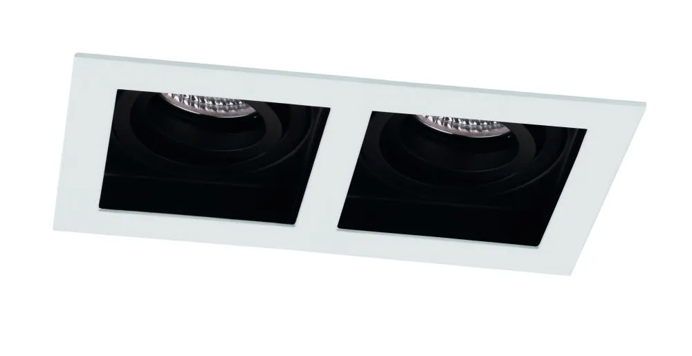 Viokef 2/Lights Süllyesztett Spot White Artsi