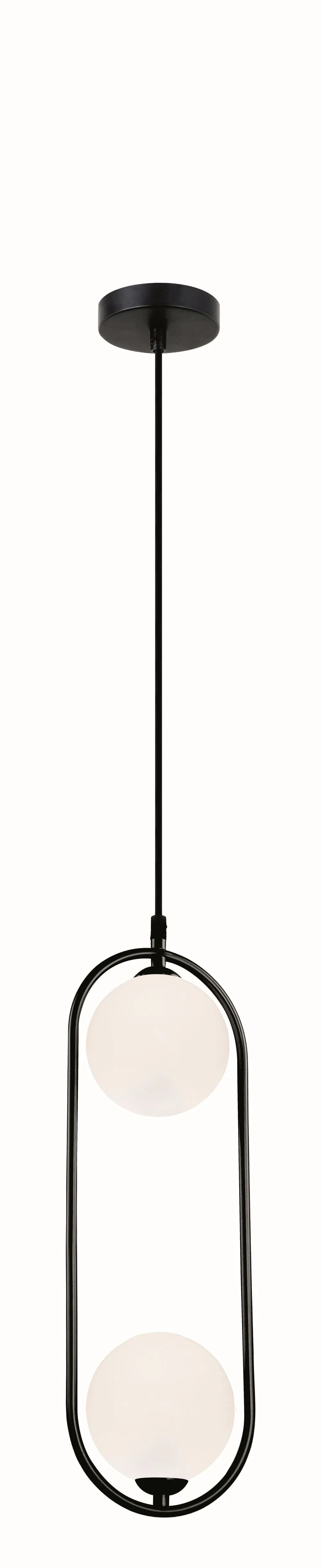 Viokef Fancy Beltéri függeszték G9 2x25W fekete, fehér