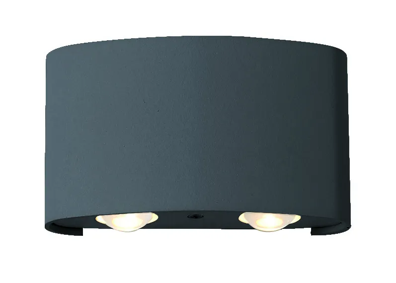 Viokef kültéri homlokzatvilágító Fali lámpaDark Grey Twist...