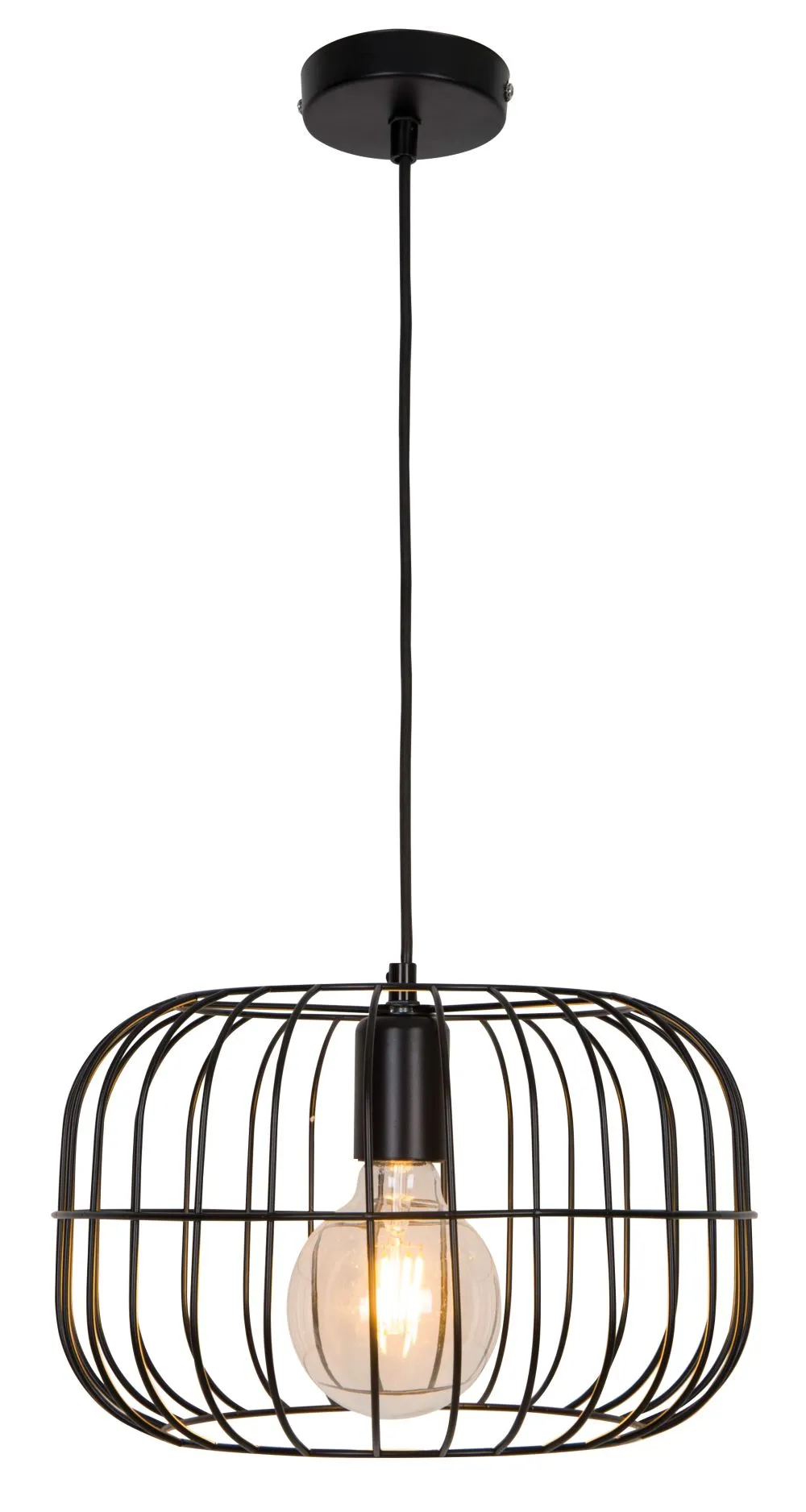 Viokef Black Zenith Beltéri függeszték E27 60W fekete