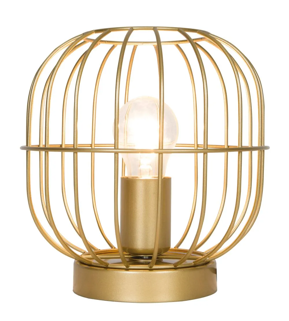 Viokef Zenith Éjjeli lámpa E27 60W arany