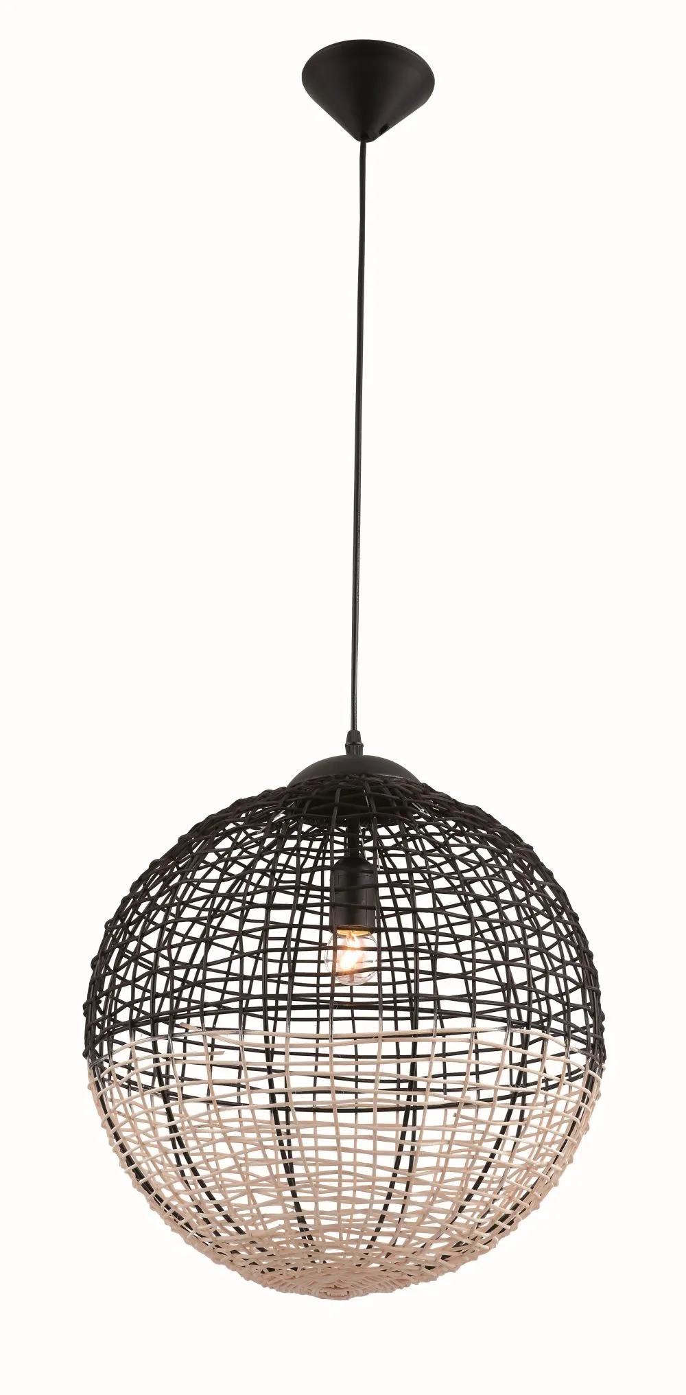 Viokef Omicron Függeszték E27 60W fekete