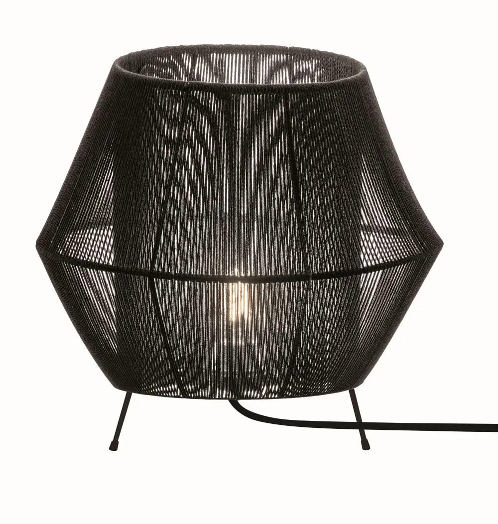 Viokef Zaira Éjjeli lámpa E27 60W fekete