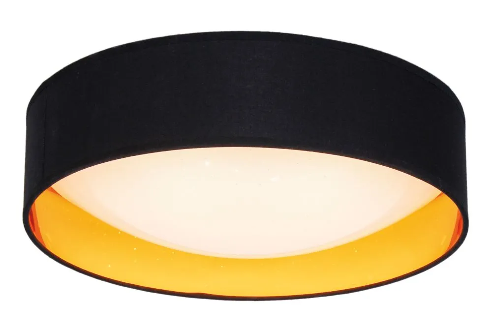 Viokef Alice Beltéri LED 24W 2200lm meleg fehér, fekete/fe...