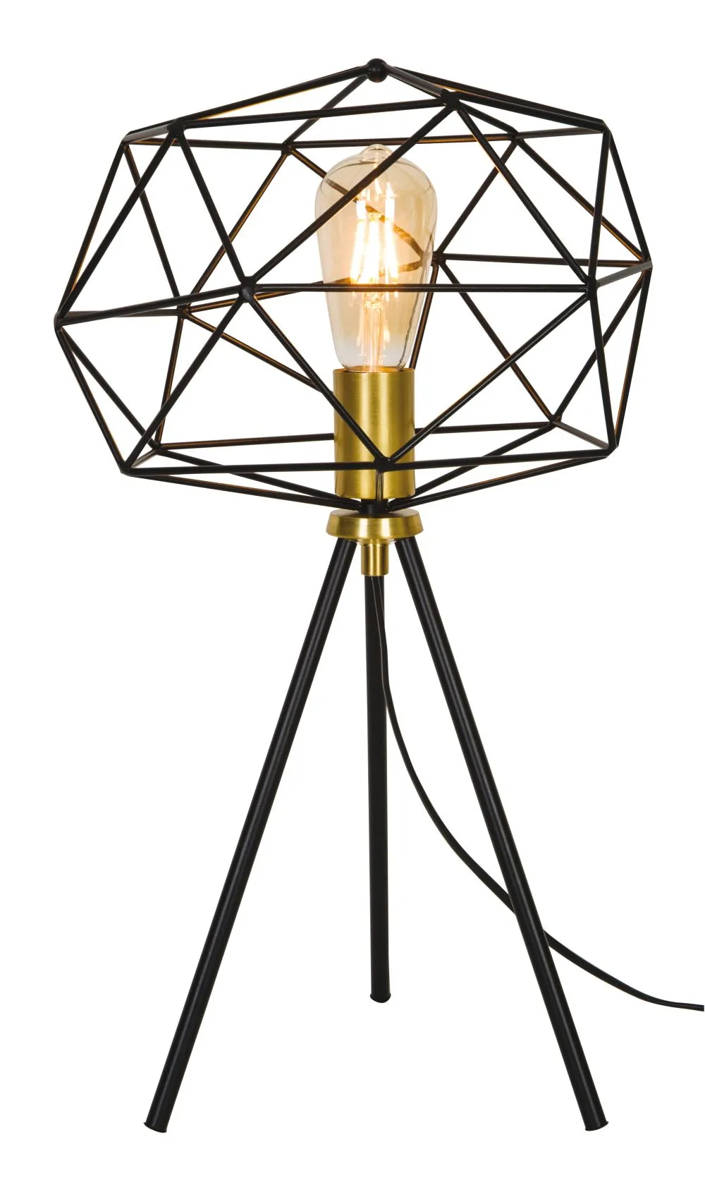 Viokef Komodo Éjjeli lámpa E27 40W fekete