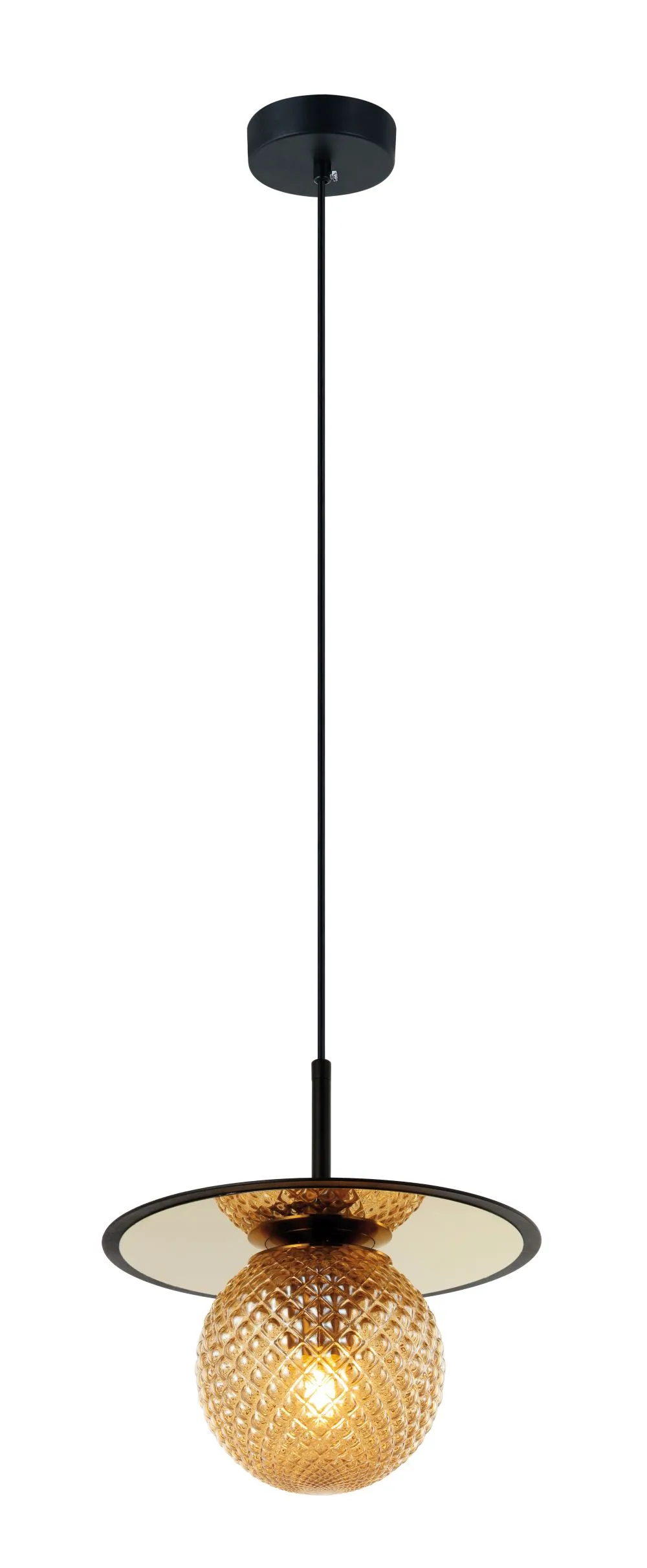 Viokef  Cairo Beltéri függeszték E27 40W fekete