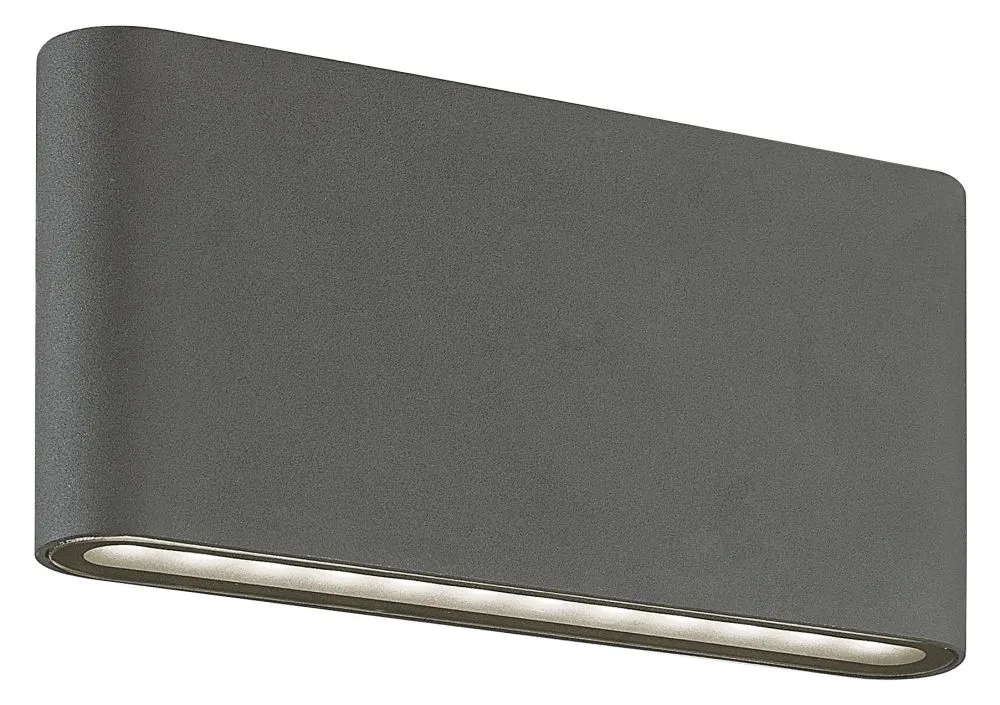 Viokef Argon Kültéri fali lámpa LED 24W szürke