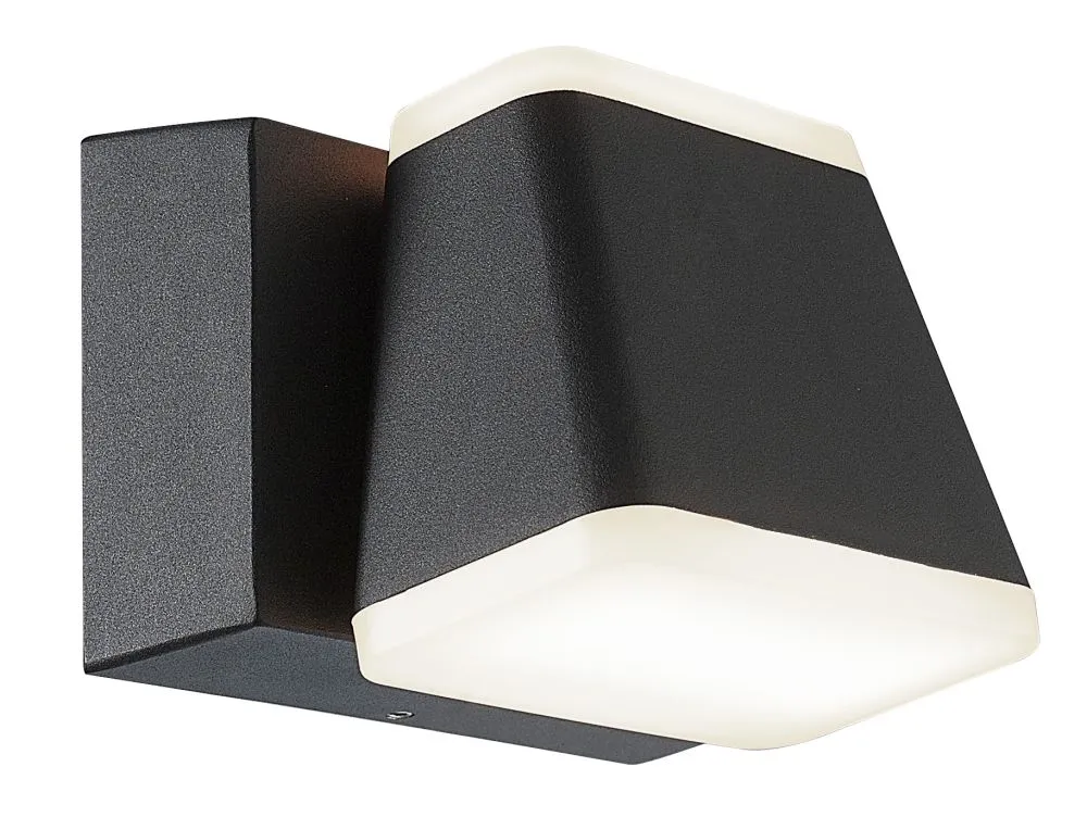 Viokef Atlas Kültéri fali lámpa LED 12W szürke