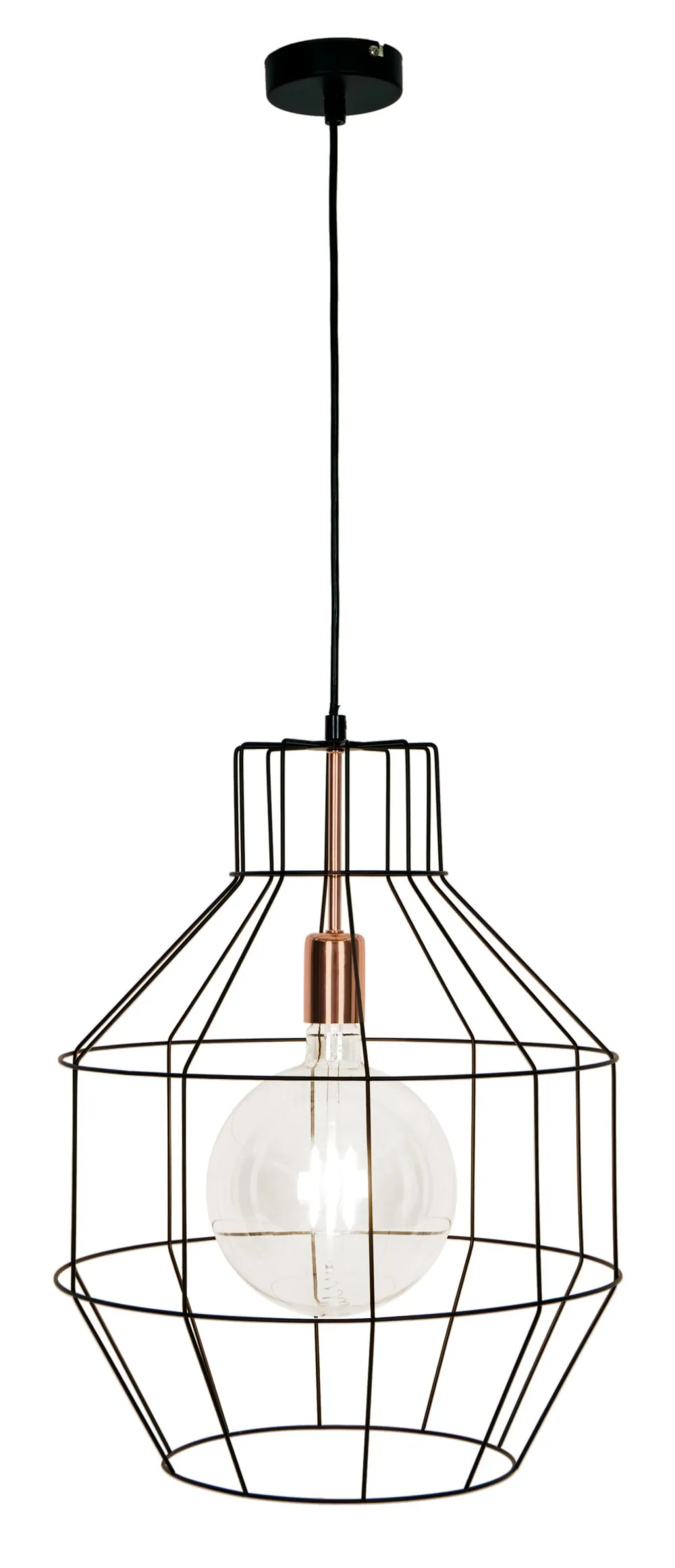 Viokef Nexus Függeszték E27 70W fekete