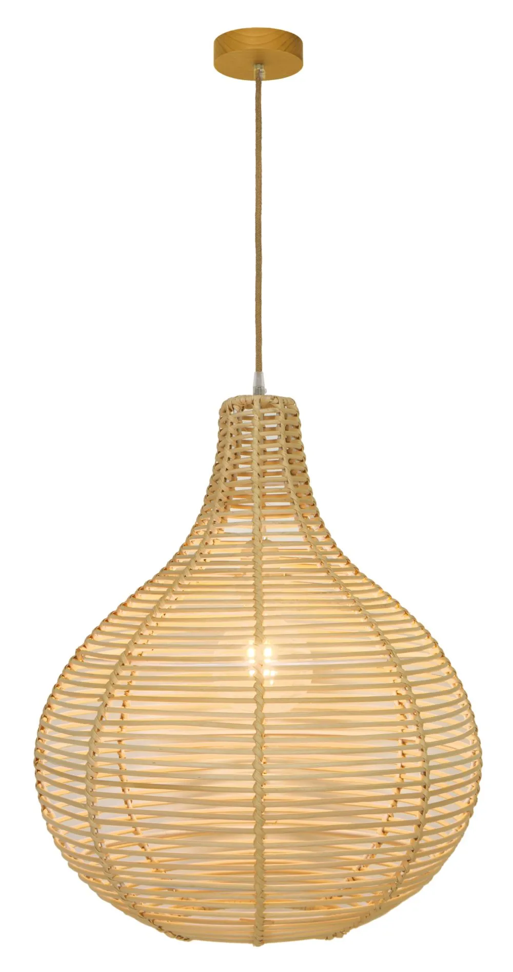 Viokef Bolita Függeszték E27 MAX 70W barna