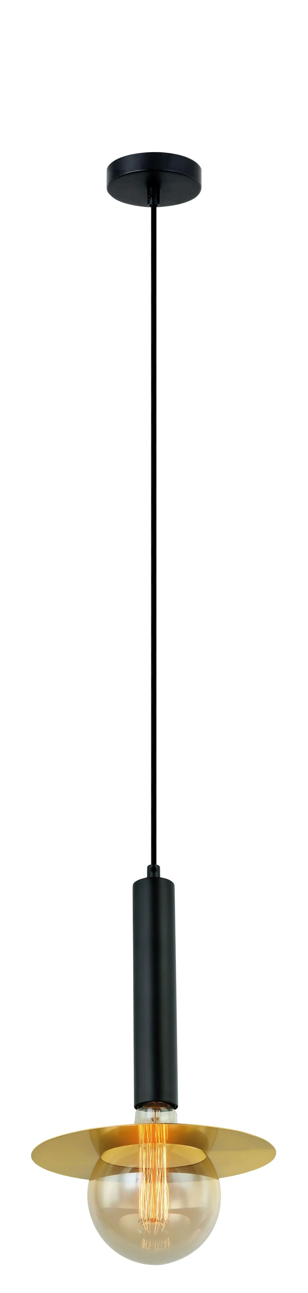 Viokef  Louis Beltéri függeszték E27 40W arany, fekete