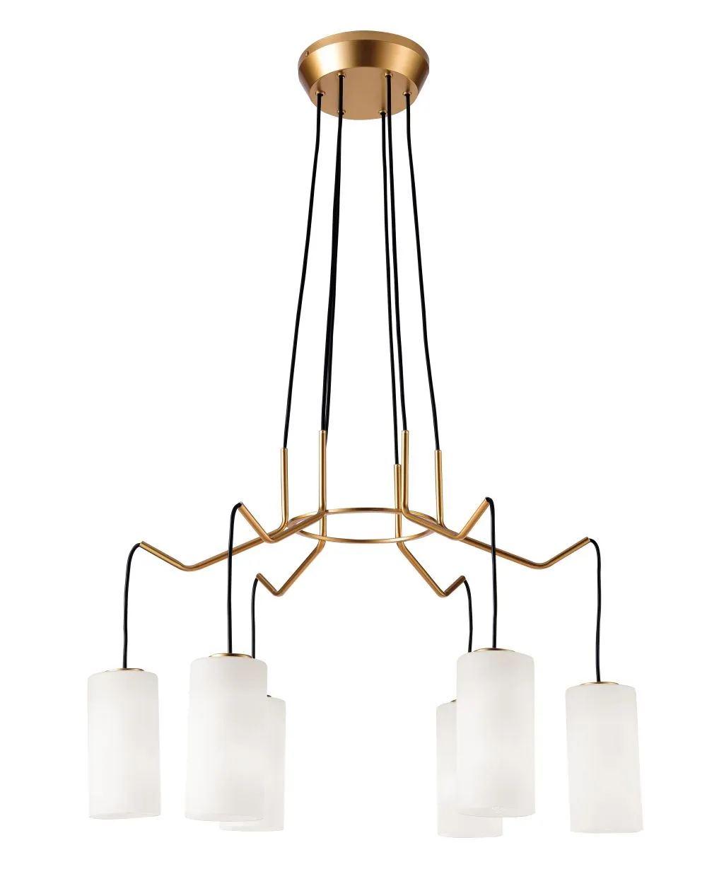 Viokef Elenor Függeszték E27 6x MAX 40W arany