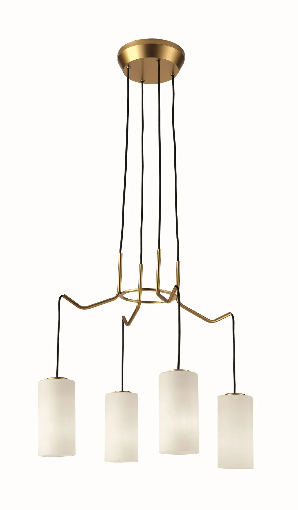 Viokef Elenor függeszték E27 4X MAX 40W arany