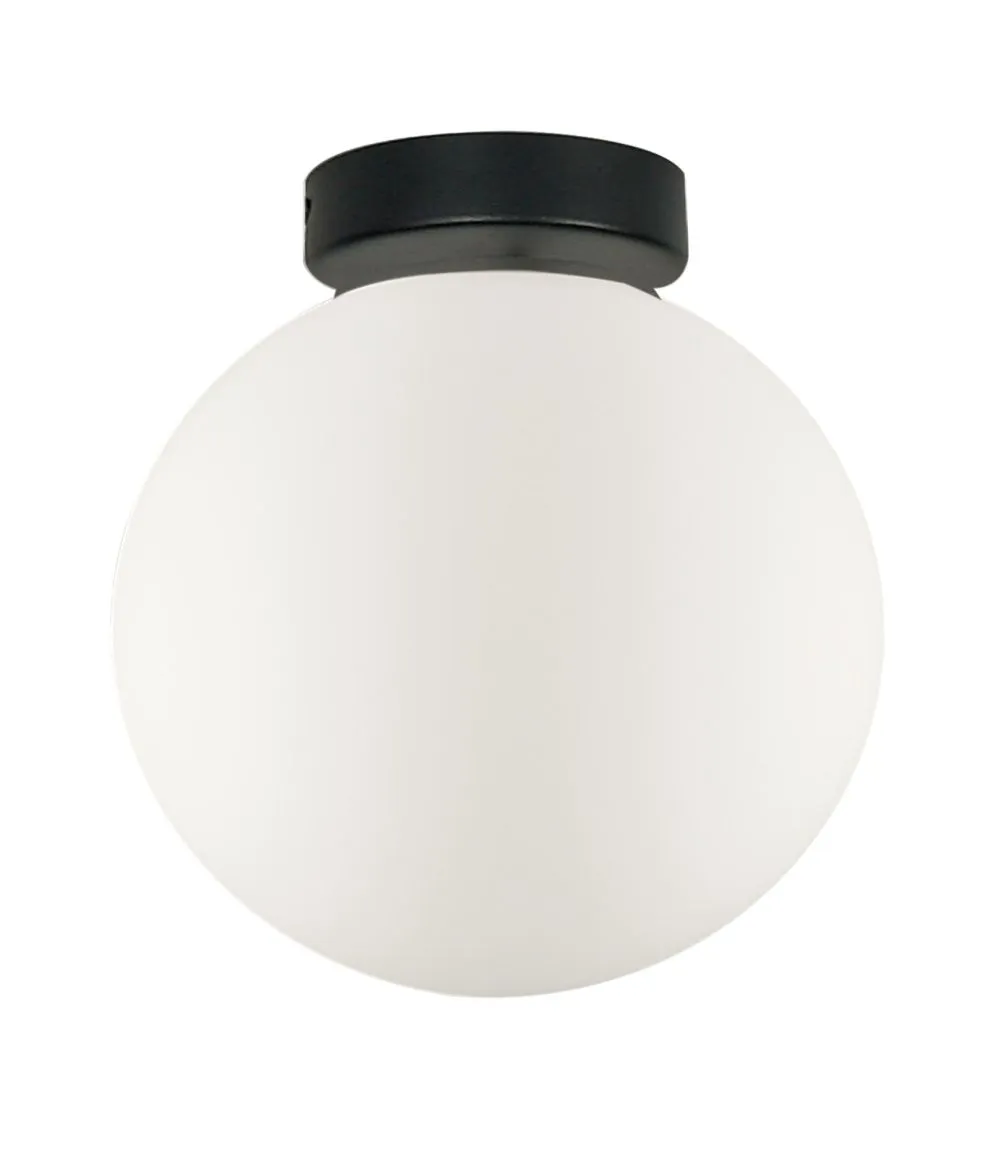 Viokef Stone Beltéri mennyezeti lámpa E27 1x40W fekete/feh...