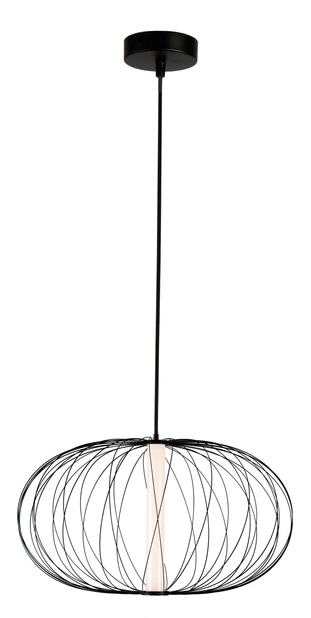 Viokef Elli Függeszték LED 12W meleg fehér 660lm fekete