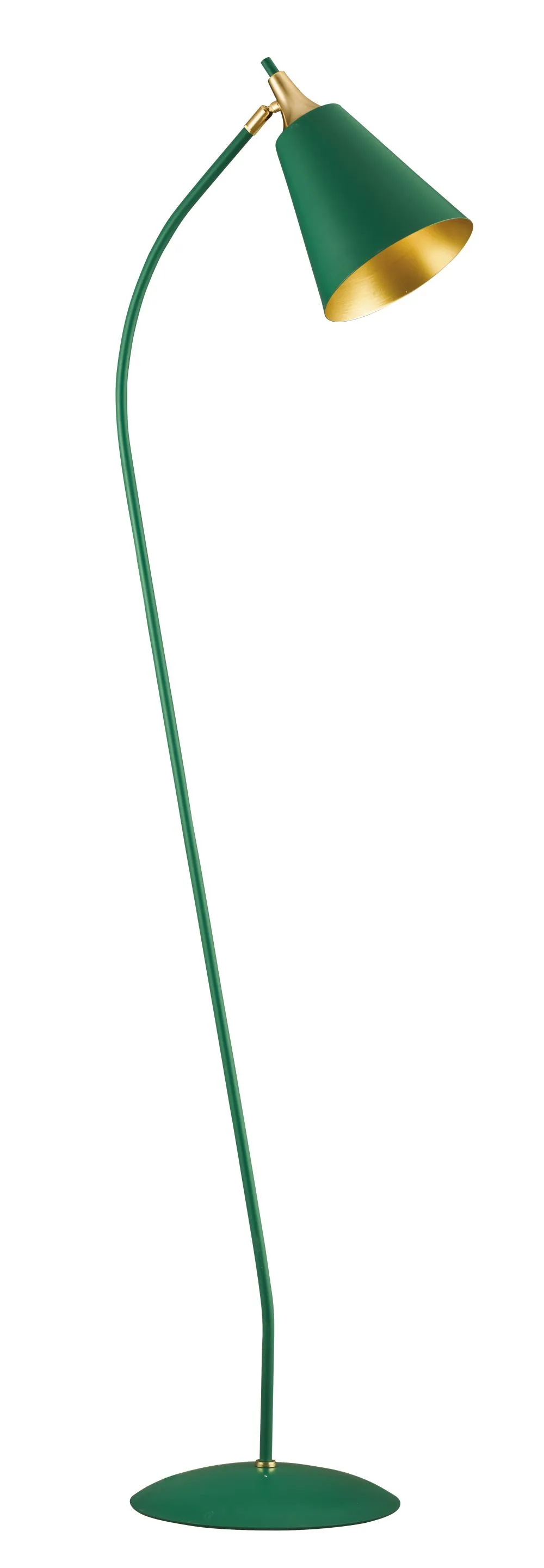 Viokef Menta Beltéri állólámpa E27 1x42W arany, zöld