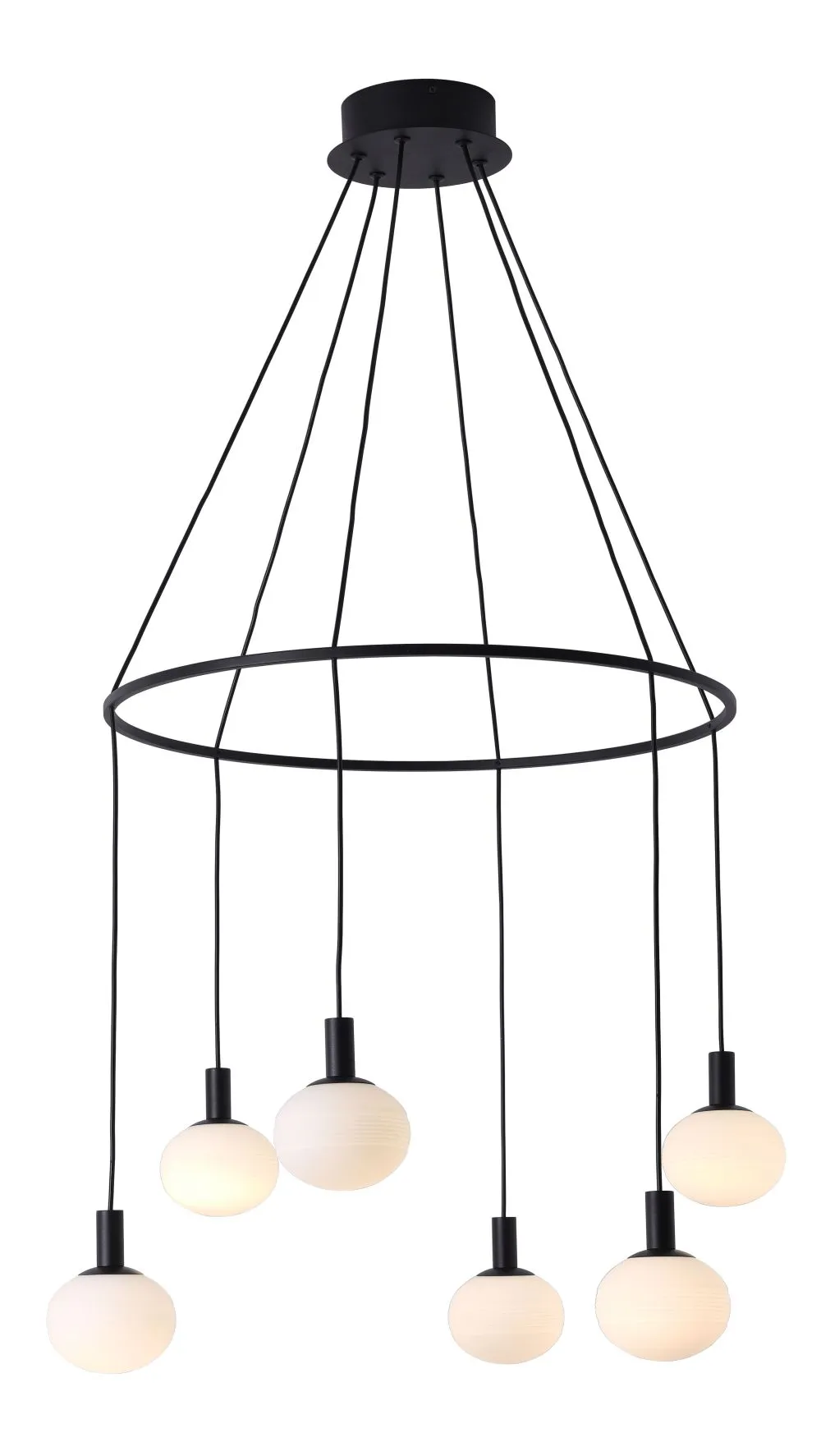 VIOKEF ANGELO Függeszték 6 x MAX 28W fekete