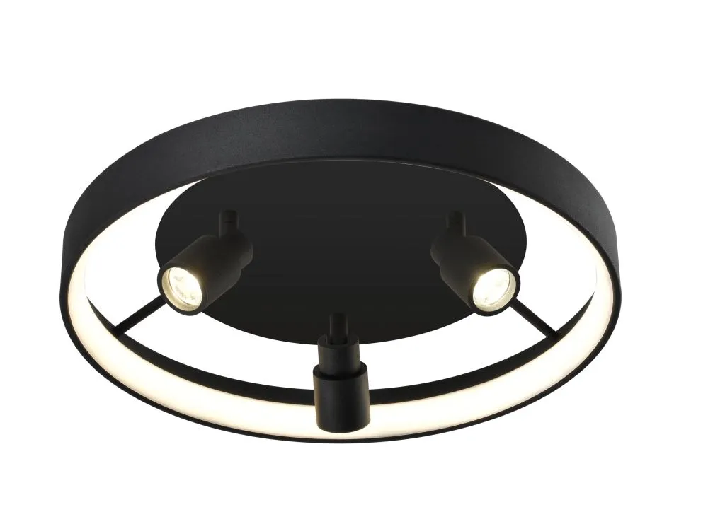 VIOKEF DENIS Mennyezeti lámpa 30W fekete