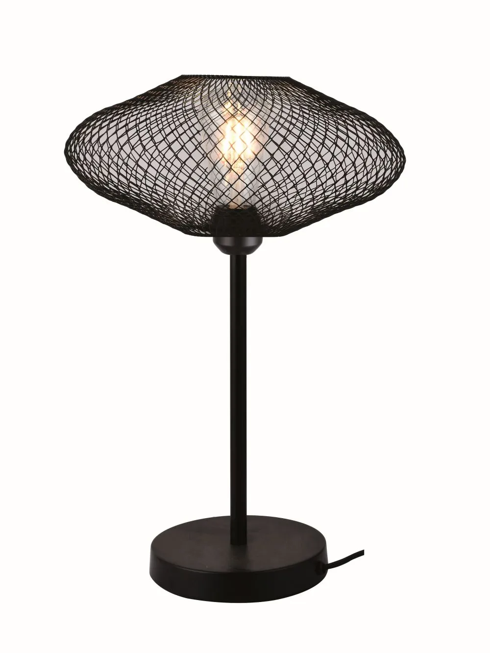 VIOKEF Electra Éjjeli lámpa E27 Max 40W fekete