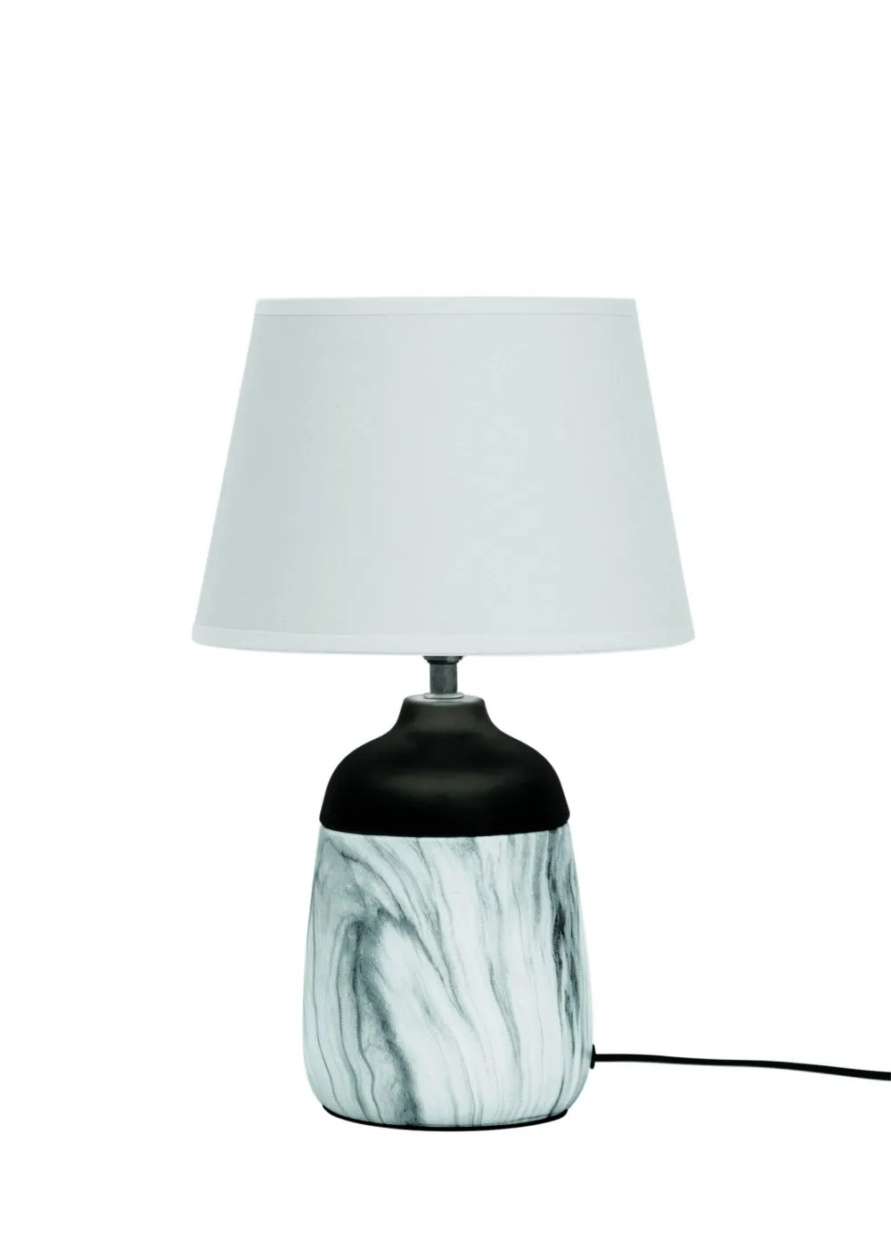 VIOKEF  Regina  Éjjeli lámpa E14 Max 42W fekete,fehér