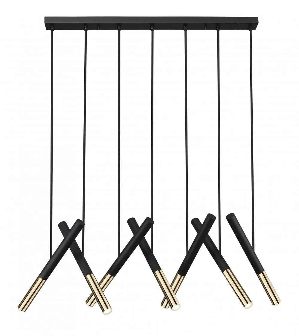 VIOKEF Suspended Light with Linear Ceiling Base Ballet - V...