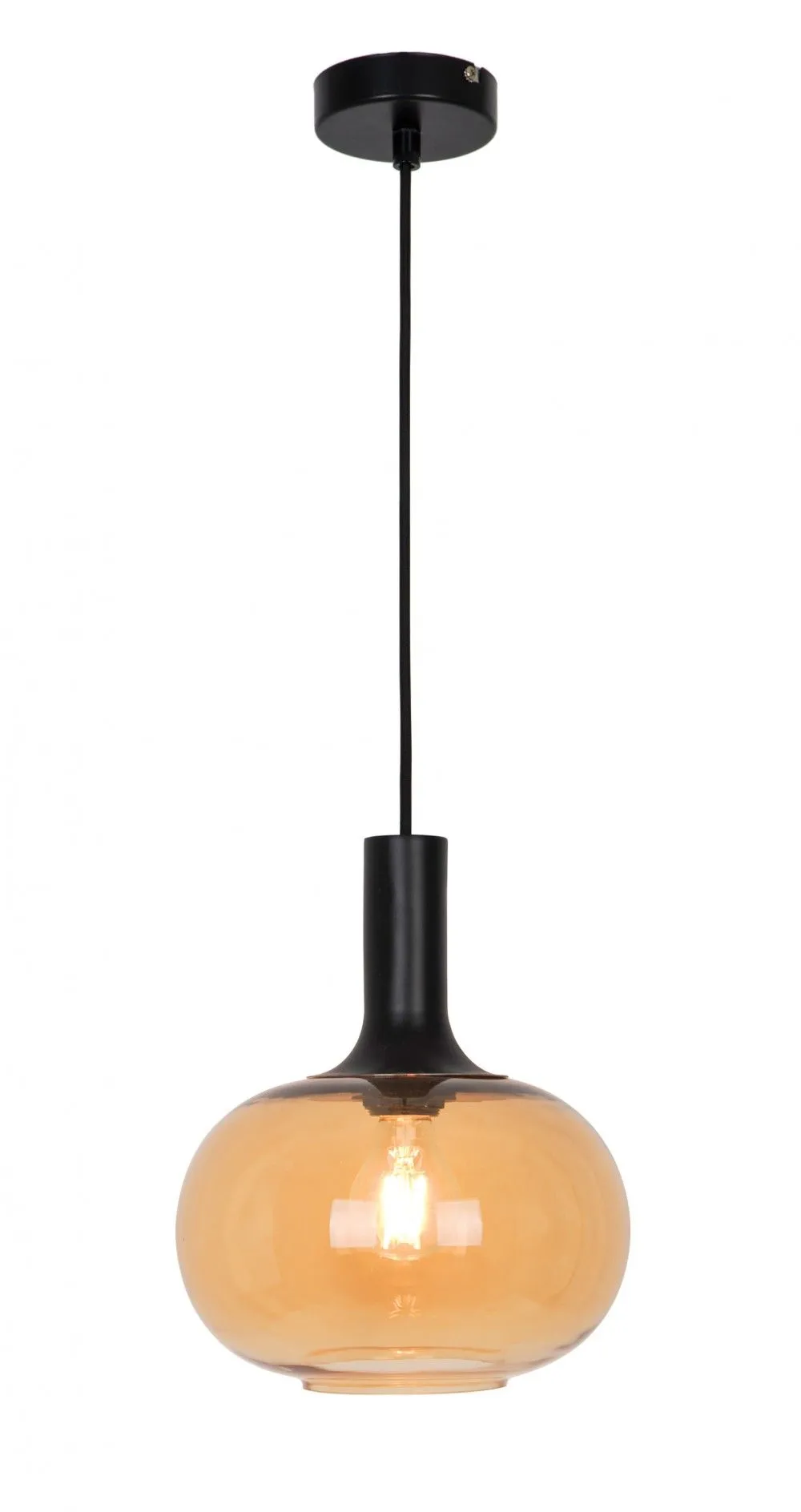 VIOKEF Pendant Light Amber D250 Convex - VIO-4278001