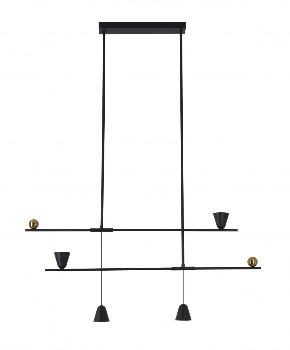 VIOKEF 4/L Pendant Light Donatela - VIO-4280400